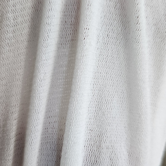 NWT - Imagio - Sheer Straps -  Lined Body - White Tank Top Jersey - Size XL - Picture 5 of 6